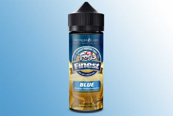 Blue Dr. Fog Finest Serie Aroma frisch gebackener Rhabarber Blaubeerkuchen