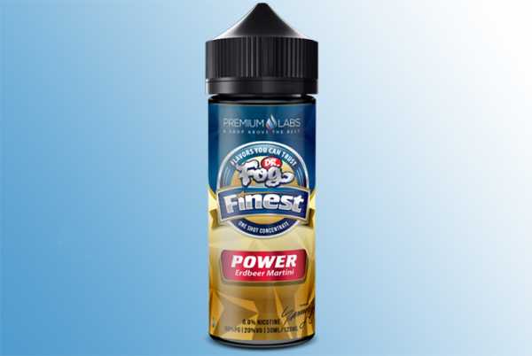 Power Dr. Fog Finest Serie Aroma kräftiger Erdbeer Martini Cockail
