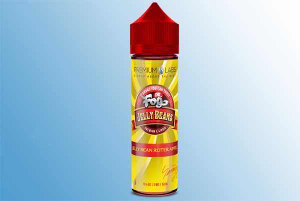 Roter Apfel Dr. Fog Jelly Beans Liquid 60ml Jelly Bonbons mit der Hauptnote roter Äpfel