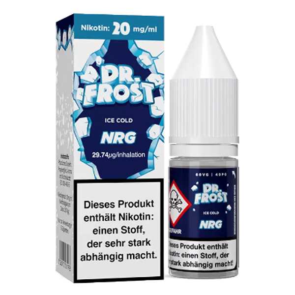 NRG Ice Dr. Frost Nikotinsalz Liquid 20mg / 10ml (Energy Drink mit Kühle)