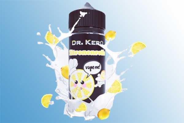 Zitronenrolle Dr. Kero 120ml Liquid cremiger und süßer Zitronenkuchen