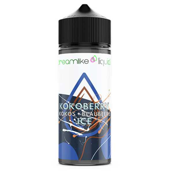 Kokoberry Ice Dreamlike Aroma 10ml / 120ml (Blaubeeren und Kokos eisgekühlt)