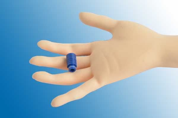 Mach blau Teflon Widebore Driptip