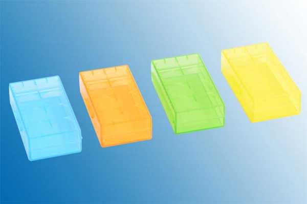 18650 Batterie Tragetasche - clear Battery case
