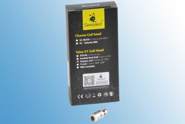 Dampf Shop - Smoant Talos Ersatzverdampfer V1 Clapton