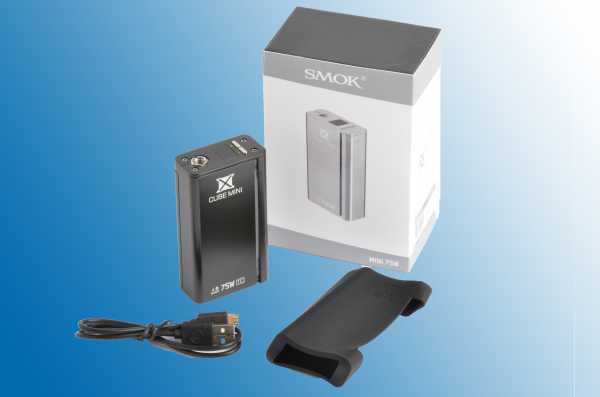 Smok XCube  Mini 75W TC benötigt 18650 Akku