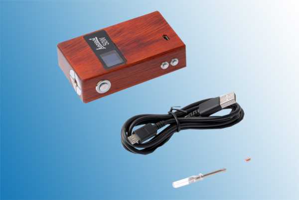 Dampf Shop - Unik 50W Holzmodbox Luxyoun