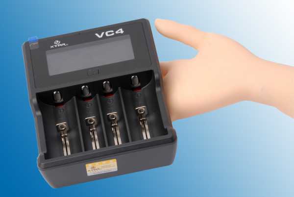 Xtar VC4 Ladegerät 4 Ladeschächte