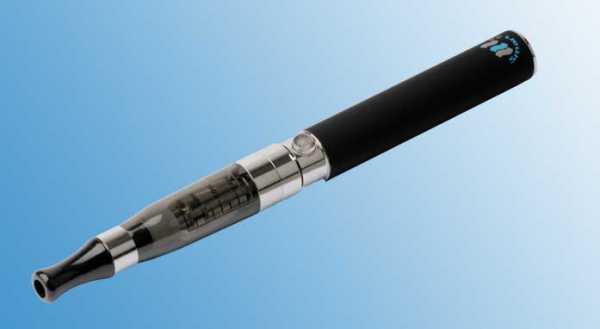 e-cigarette von der Mundstückseite