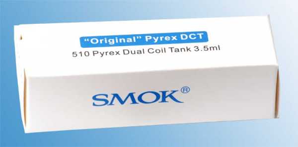 Original Pyrex DCT Smoktech Cartotank