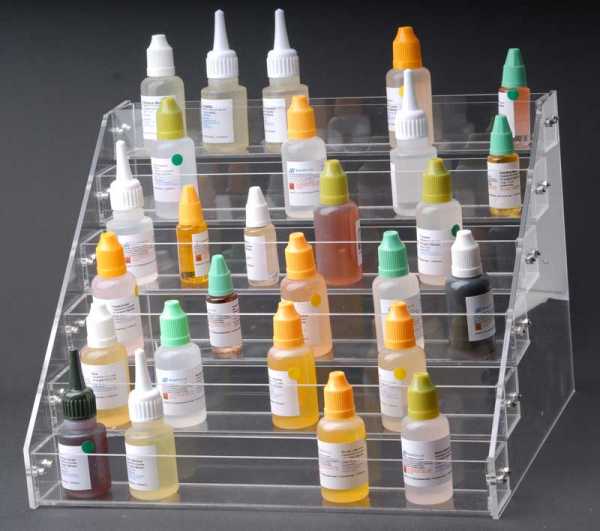 Liquid Aufsteller mit 6 Ebenen