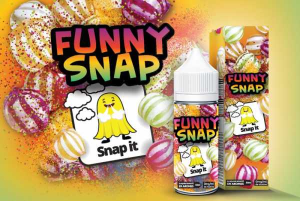 Funny Snap - Snap It Liquid 60ml süß saure Harlekin Bonbons