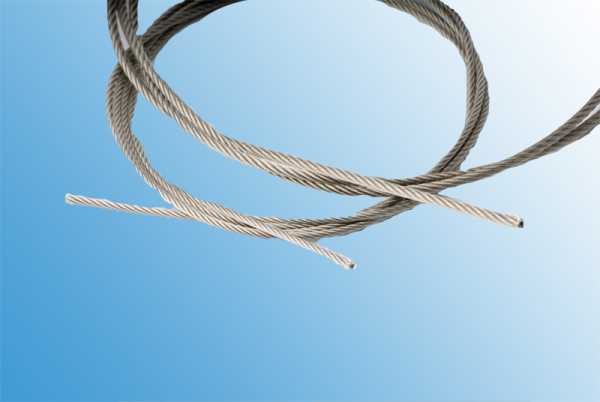 Edelstahlseil 1 Meter 2,0 mm 7x19 (flexibel)