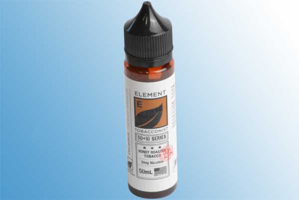 Honey Roasted Tobacco - Element Liquid 60ml intensives Tabakaroma verfeinert mit Nuss, Karamell und Vanille