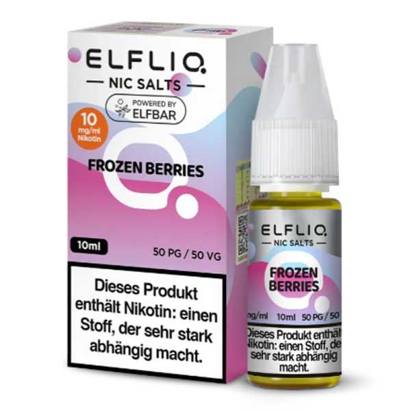 Frozen Berries ELFLIQ Nikotinsalz Liquid 10ml (Beerenmix mit leichter Frische)