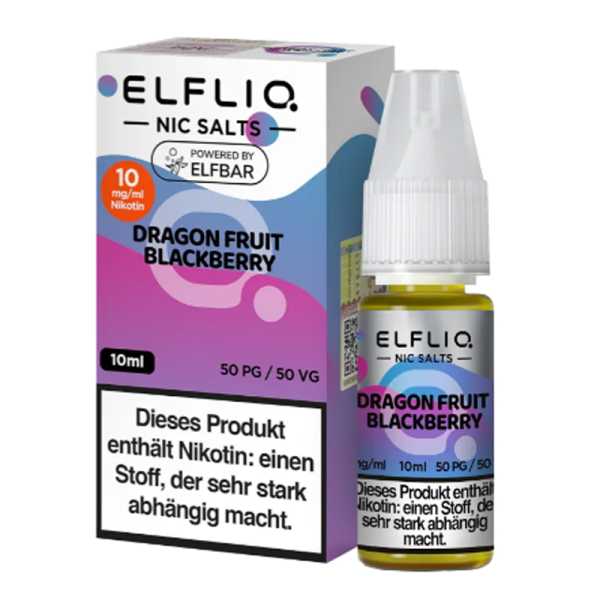 Dragon Fruit Blackberry ELFLIQ Nikotinsalz Liquid 10ml