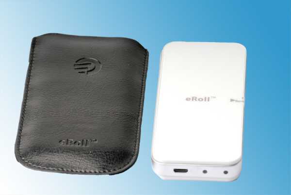 eRoll Leder Etui Tasche Joyetech Schwarz