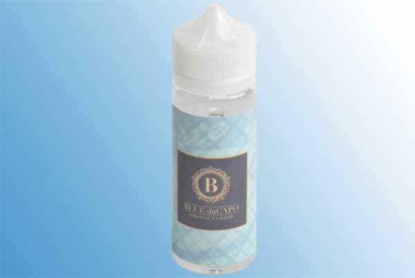 Blue DaCapo – 120ml erste Sahne Liquid Mix aus blauen und roten Himbeeren mit leichter Menthol Note