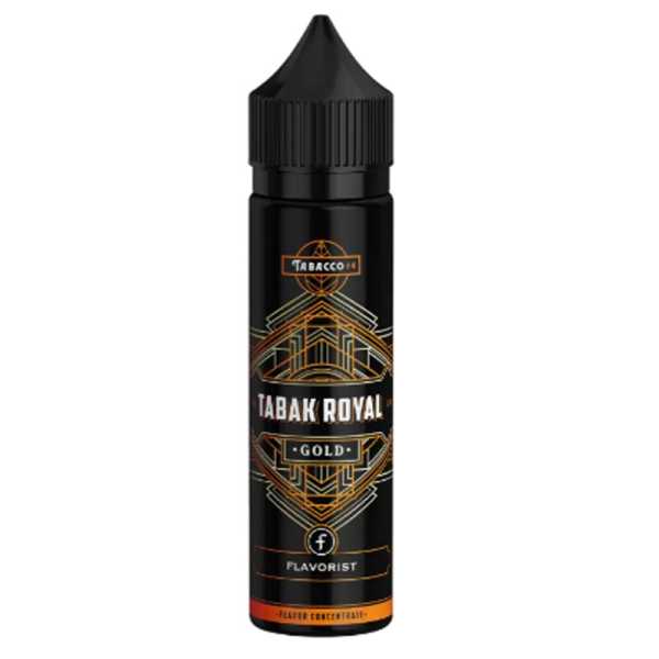 Gold Royal Flavorist Aroma 10ml / 60ml (Tabak + Pekanüsse, Karamell, Cantuccini, Vanillecreme und Whisky)
