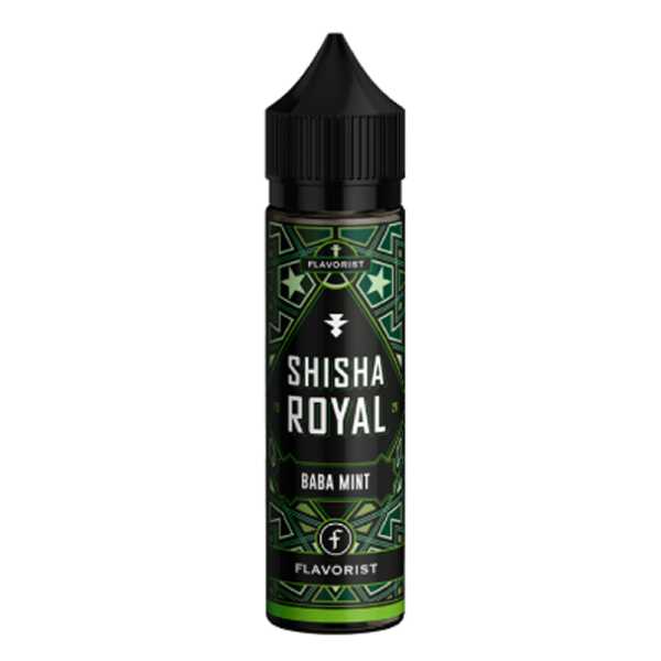Baba Mint Shisha Royal Flavorist Aroma 10 ml in 60 ml – Erfrischender Shisha-Minze-Geschmack