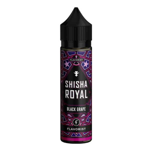 Black Grape Shisha Royal Flavorist Aroma 10 ml in 60 ml – Dunkler Traubengeschmack