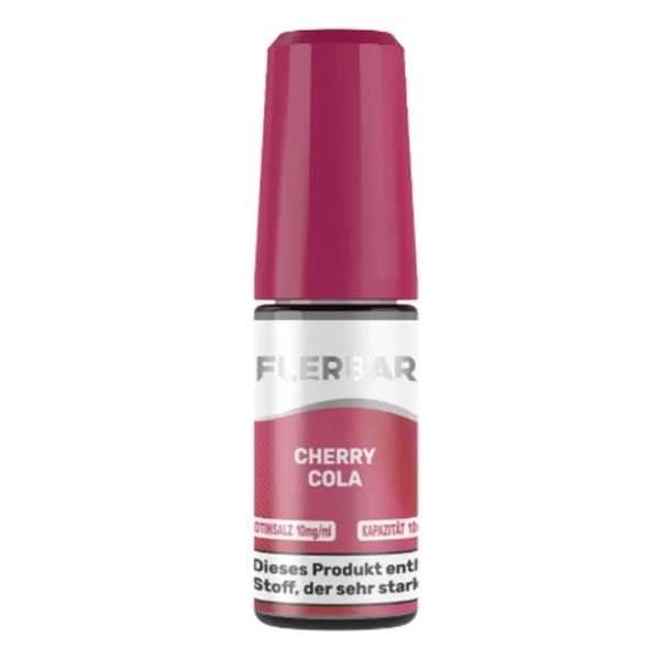 Cherry Cola Flerbar Nikotinsalz Liquid 10ml (leckere Kirsch Cola)