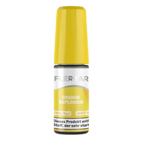Orange Explosion Flerbar Nikotinsalz Liquid 10ml (Orangen Geschmack)