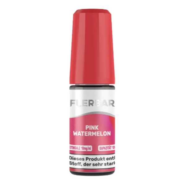 Pink Watermelon Flerbar Nikotinsalz Liquid 10ml (süße Wassermelone)