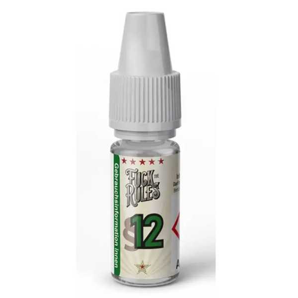 §12 Fuck the Rules Aroma 10ml (Erdbeere, Blaubeere und Traube mit Menthol)