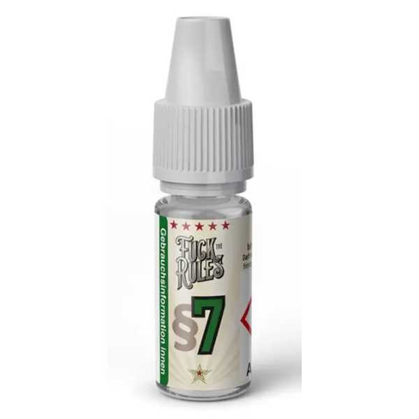§7 Fuck the Rules Aroma 10ml (Erdbeer und Himbeer mit einem Spritzer Limette)