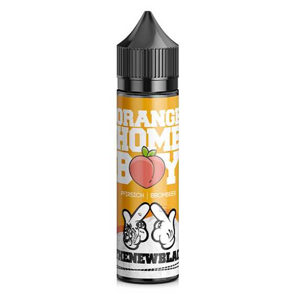 TheNewBlack Orange Homeboy GangGang Aroma 20ml / 60ml reife Pfirsiche treffen auf saftige Brombeeren