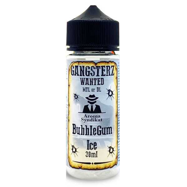 Bubble Gum Ice Gangsterz Aroma Longfill 30ml / 120ml Fruchtkaugummi Kugeln mit einer Portion Frische