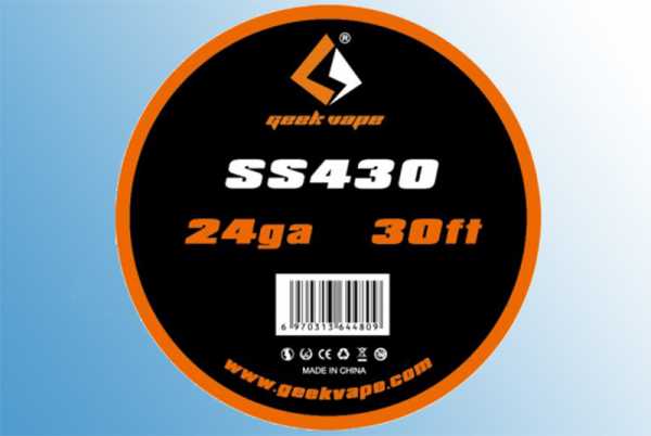 GeekVape SS430 Edelstahldraht 24GA 9,1m