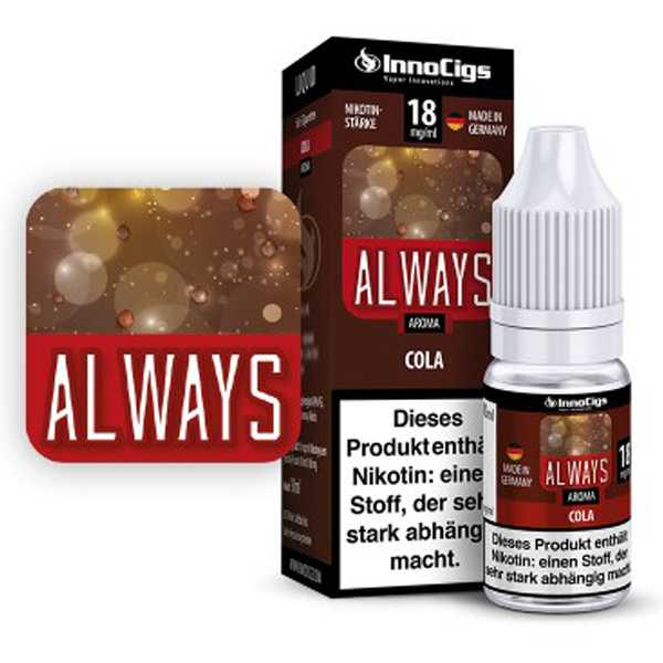 Always InnoCigs Liquid 10ml Cola Liquid