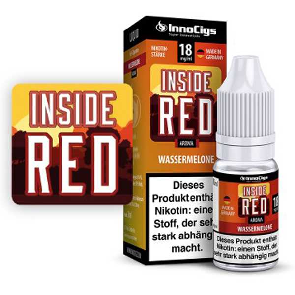 Inside Red InnoCigs Liquid 10ml reife Wassermelone