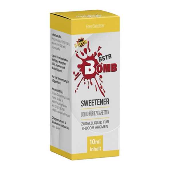 K-Boom Booster Bomb Sweetener Aroma 10ml verleiht Ihrem Liquid mehr Süße
