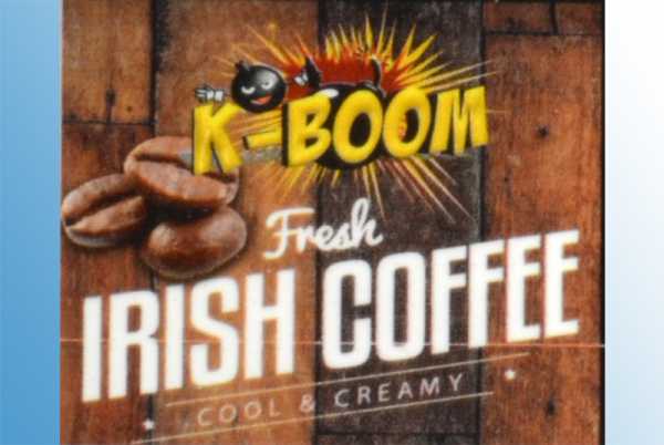 K-Boom Fresh Irish Coffee Aroma Irish Cream Coffee mit Frische Kick