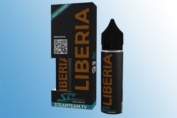 Liberia - Steamteam Liquid 60ml excellenter Kaffee Geschmack