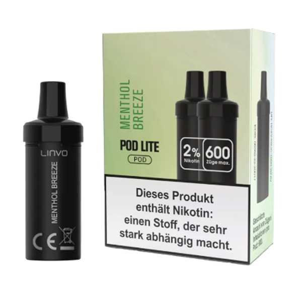 Menthol Breeze  20mg Linvo Pod Lite 2 Stück (Menthol Geschmack)