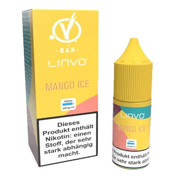 Mango Ice Linvo Nikotinsalz Liquid 10ml 20mg (Mango mit frischer Note)