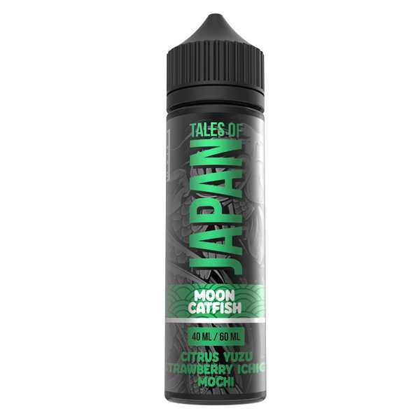 Moon Catfish Tales of Japan Shortfill Liquid 60ml Japanische Süßigkeit mit dem Geschmack von Erdbeere und Zitrusfrüchten