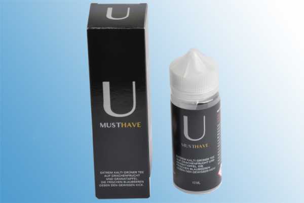 U - Must Have Aroma 10ml Grüner Tee trifft auf Drachenfrucht, Granatapfel und Blaubeeren