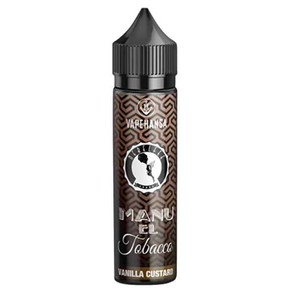 Manu El Tobacco Vanilla Custard Nebelfee Aroma 10ml/60ml Vanillepudding mit sanfter Tabaknote