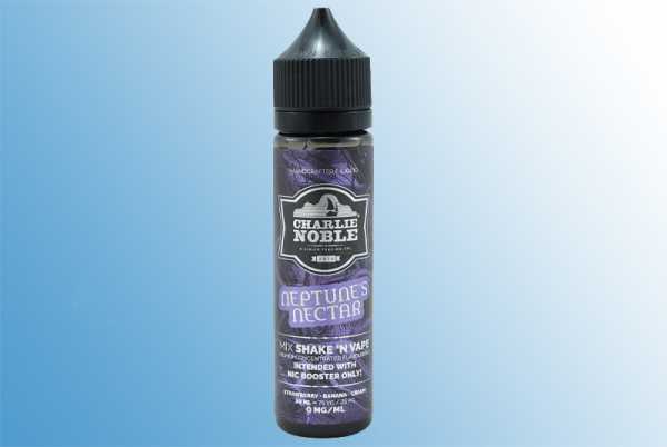 Neptune’s Nectar - Charlie Noble Shake&Vape 60ml Mix aus Erdbeeren und Bananen trifft auf Sahne