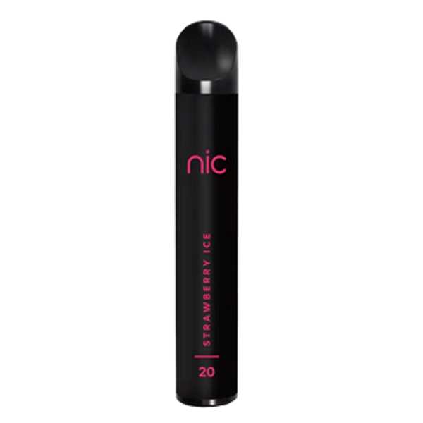 Strawberry Ice 20mg NIC Nikotionsalz Einweg E-Zigarette Geschmack von eisgekühlten Erdbeeren