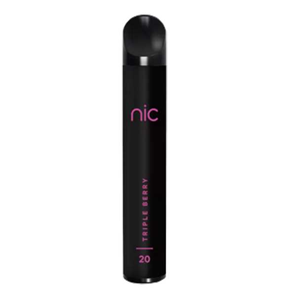 Triple Berry 20mg NIC Nikotionsalz Einweg E-Zigarette erfrischender Beerenmix
