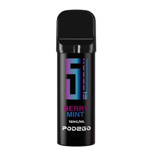 Berry Mint 5EL Pod2Go Pod 0/16mg Beerenmix mit frischer Minznote