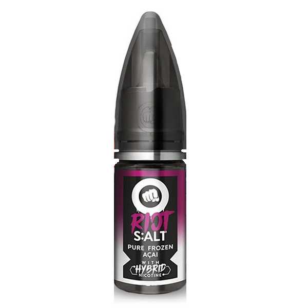 Pure Frozen Acai Riot Squad Nikotinsalz Liquid 10ml Acai Beeren mit Koolada Kick