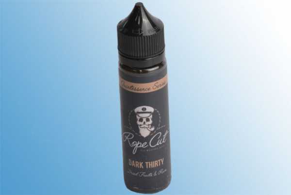 Dark Thirty Rope Cut Liquid 60ml klassischer Tabak verfeinert mit einer leckeren Rum-Rosinen-Nussmischung