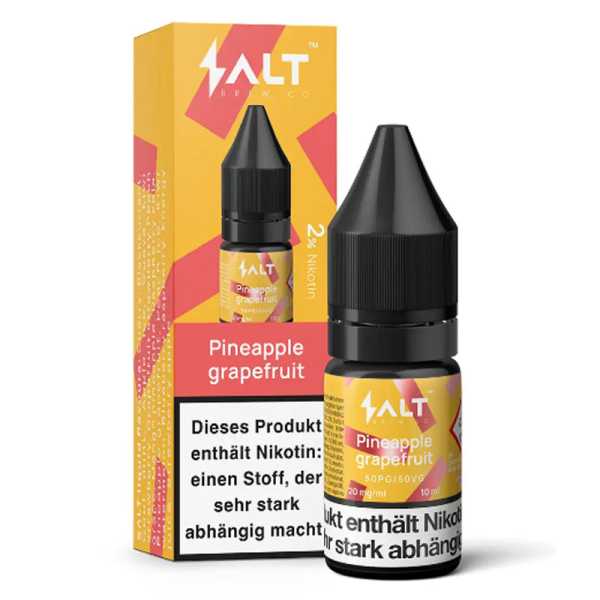 Pineapple Grapefruit Salt Brew Co Nikotinsalz Liquid 10ml (Ananas und Grapefrucht)
